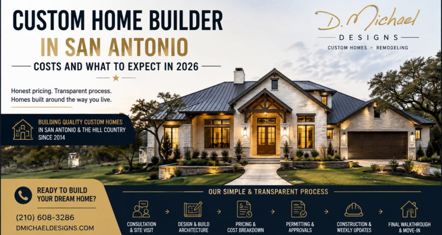 custom home builder in San Antonio